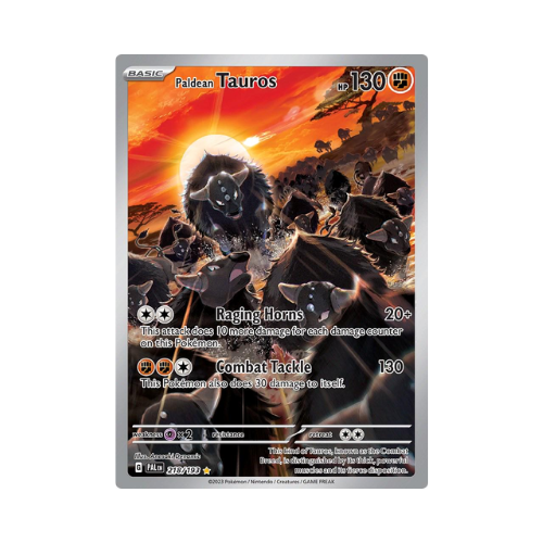 Paldean Tauros (PAL 218)