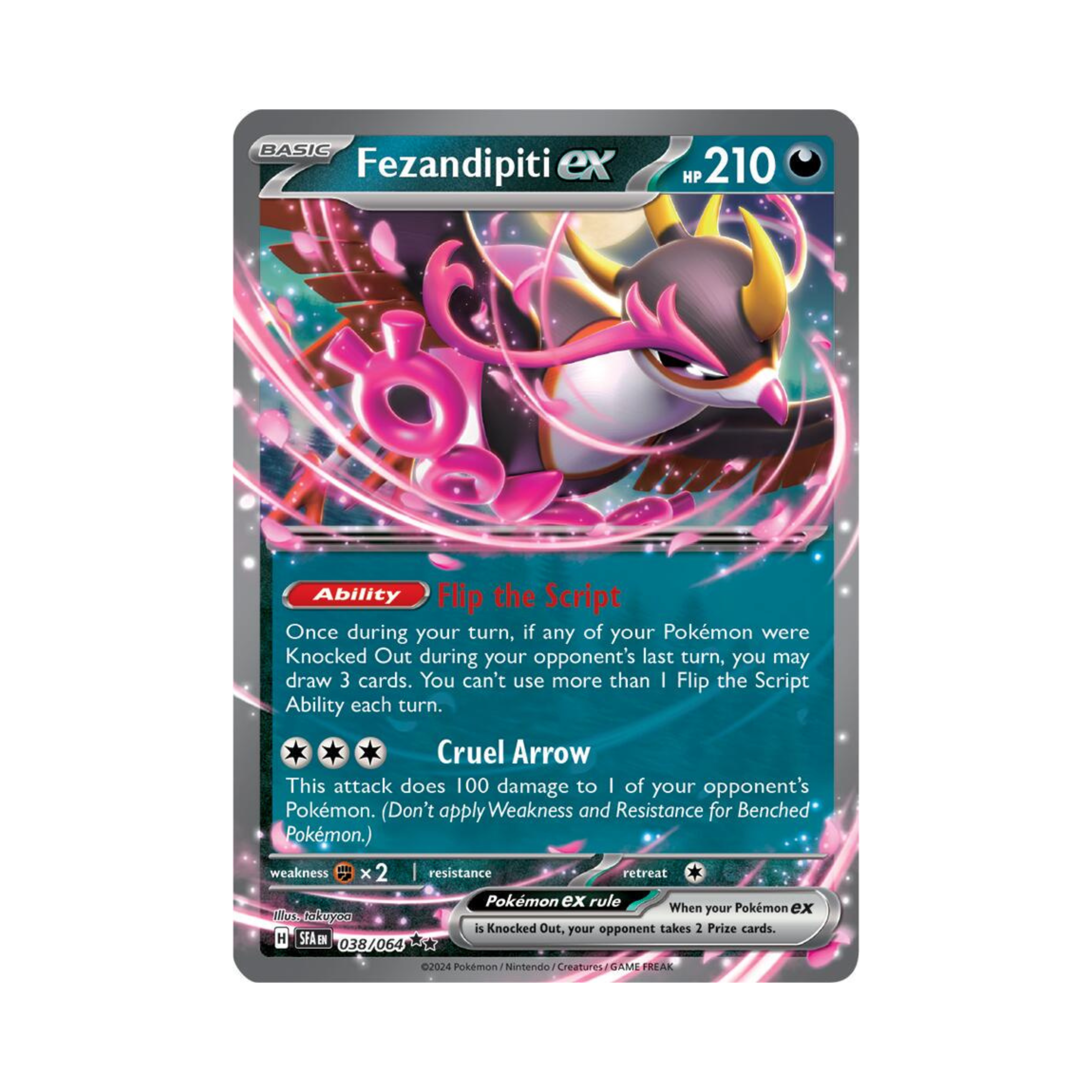 Fezandipiti EX 038 - Shrouded Fable