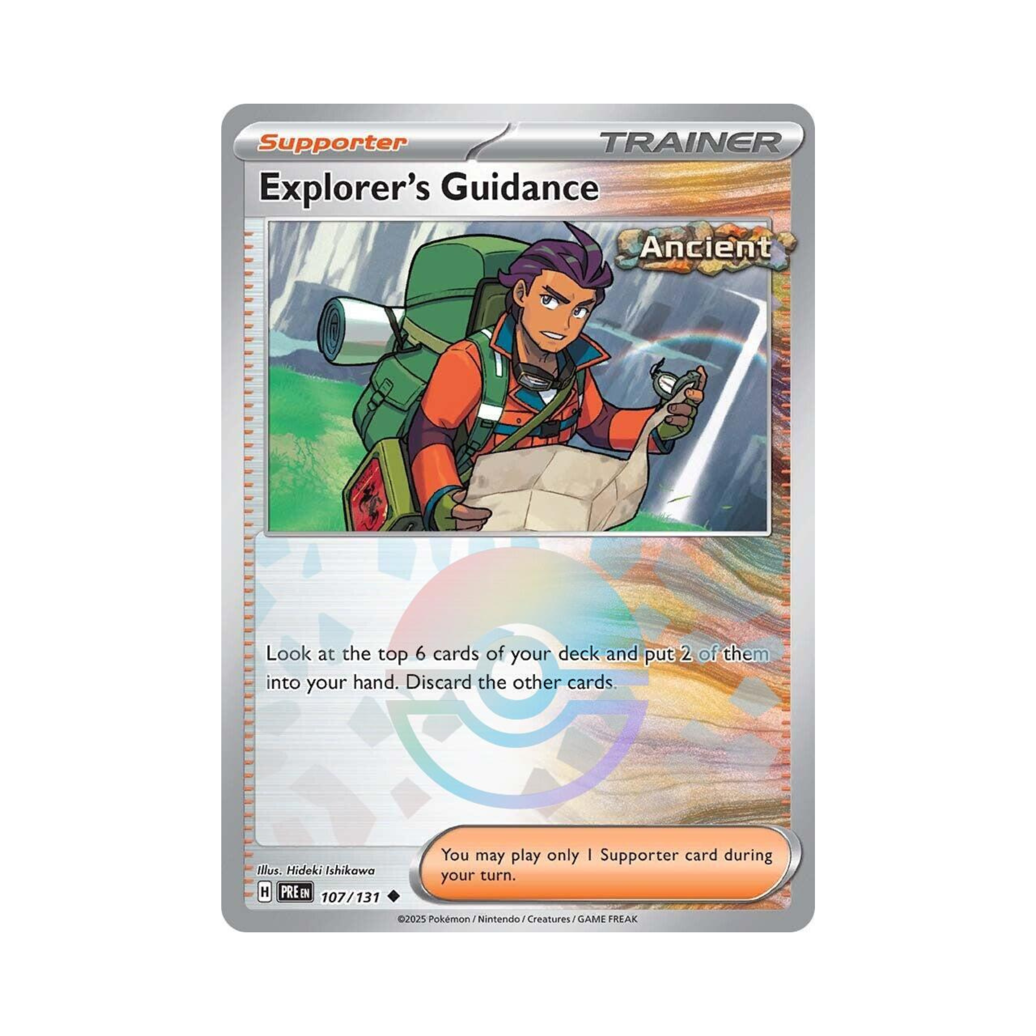 Explorer's Guidance POKEBALL 107 - Prismatic Evolutions