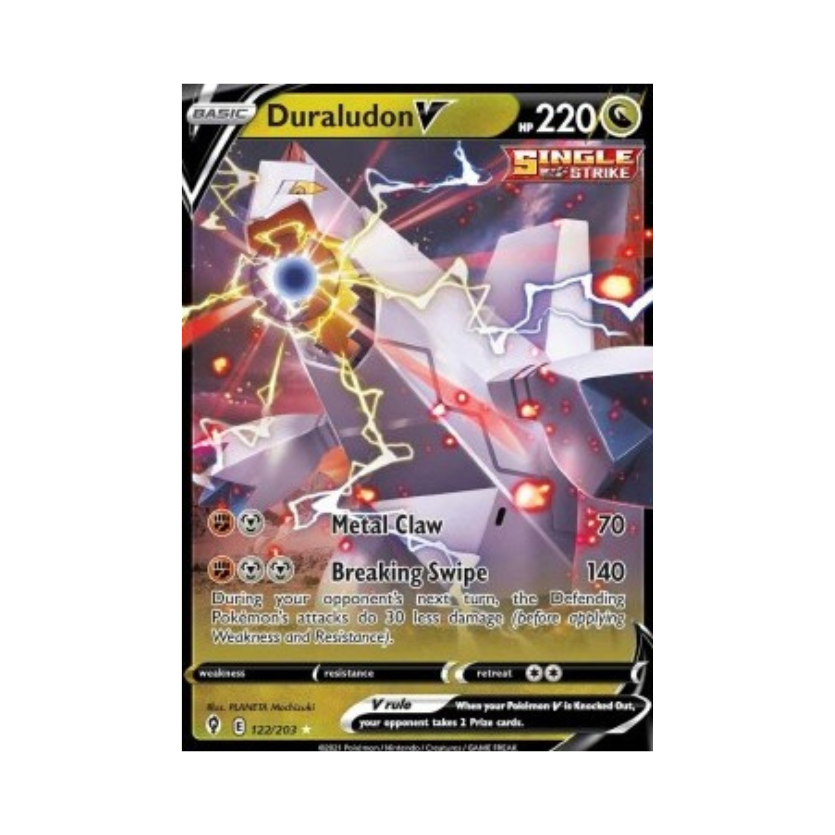 Duraludon V 122 - Evolving Skies