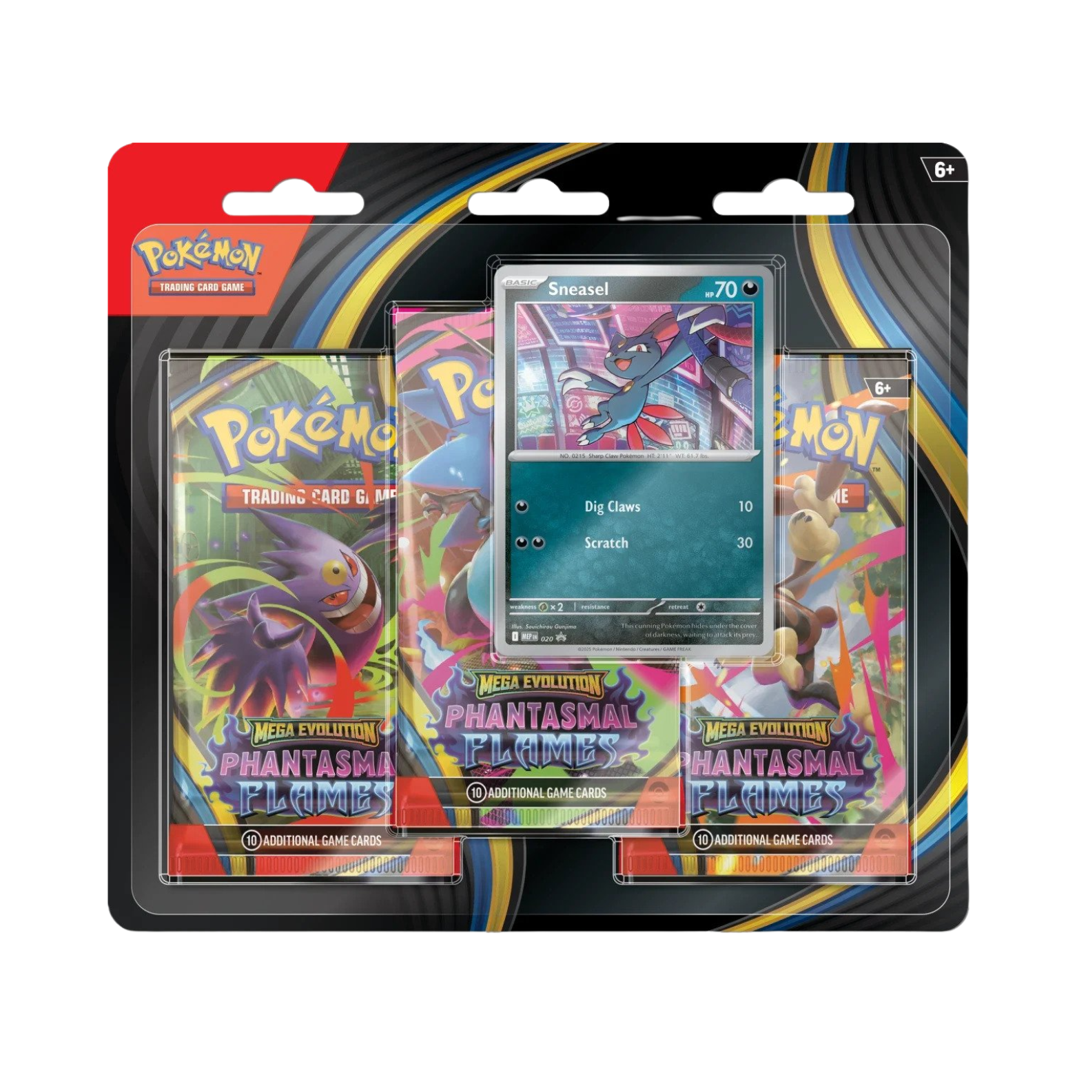Phantasmal Flames 3 Pack Blister Sneasel