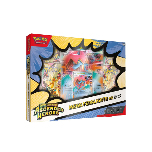 Ascended Heroes Mega Feraligatr ex Box