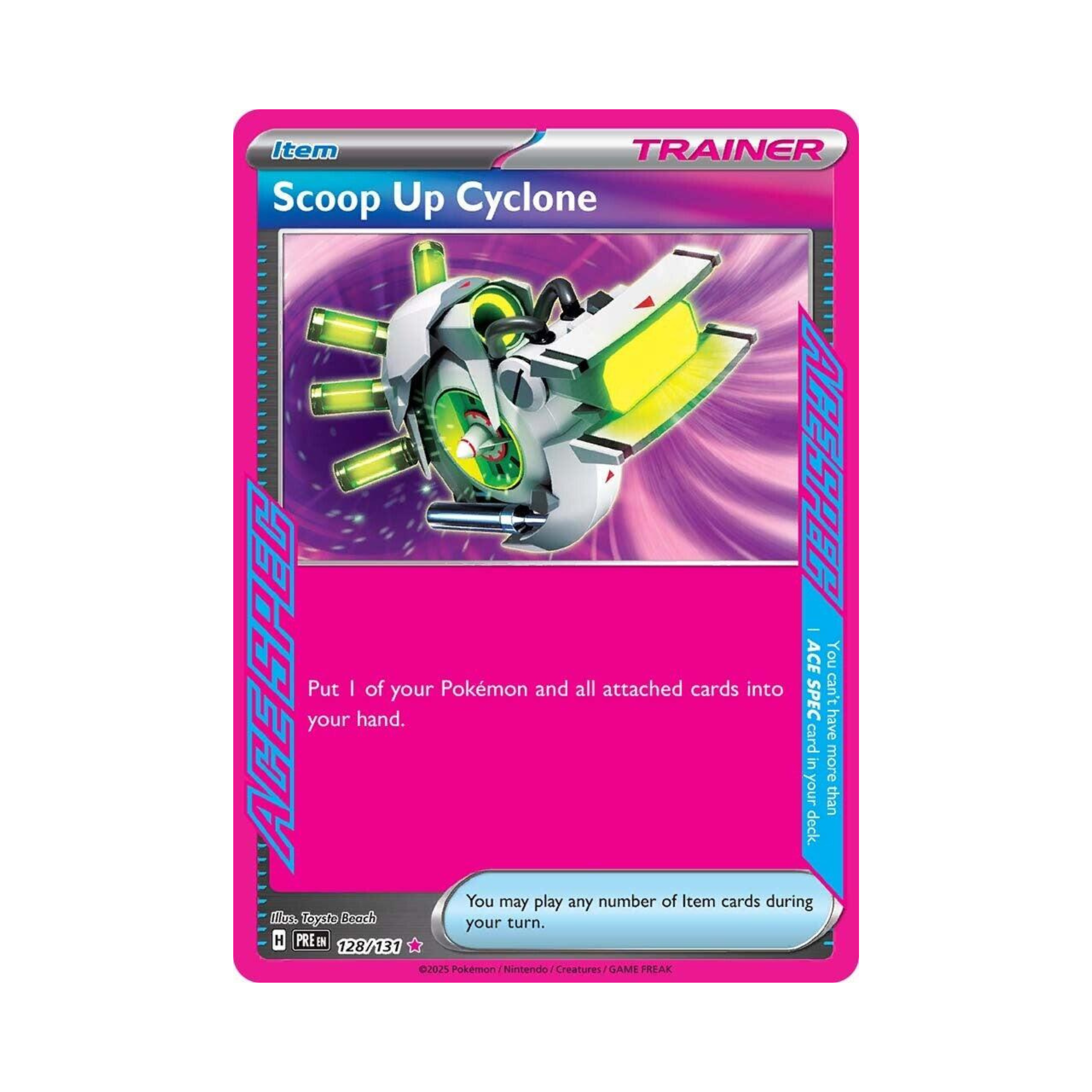 Scoop Up Cyclone 128 - Prismatic Evolutions