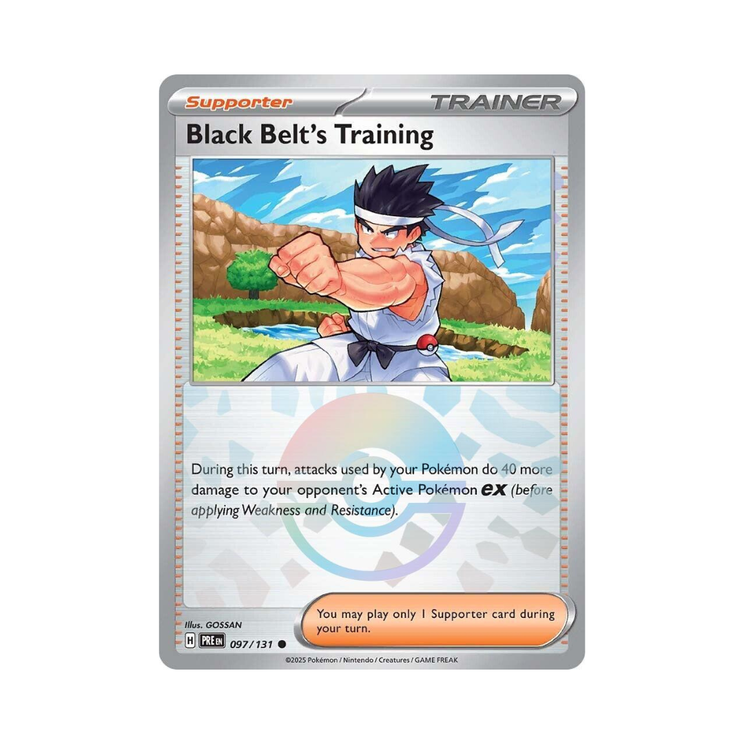 Black Belt's Training POKEBALL 097 - Prismatic Evolutions
