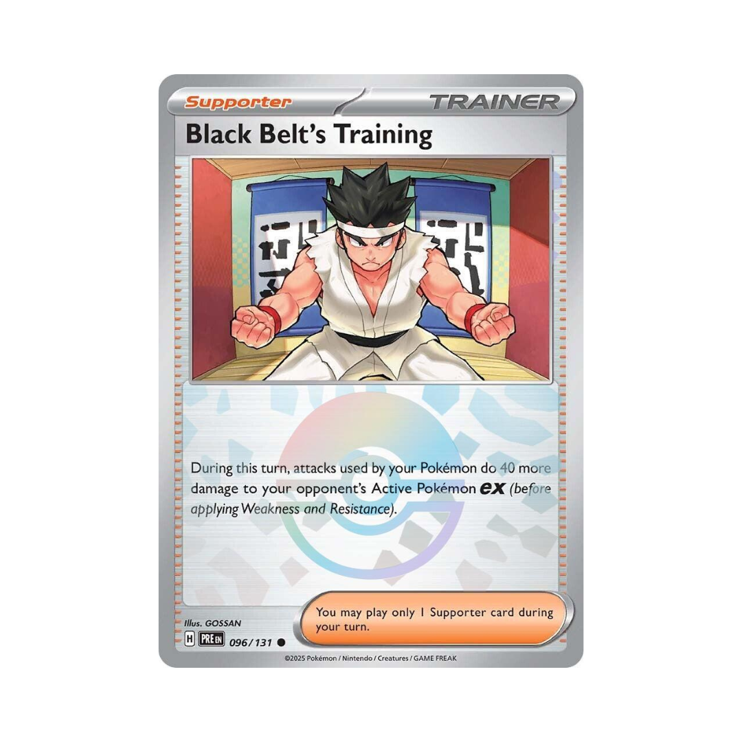 Black Belt's Training POKEBALL 096 - Prismatic Evolutions