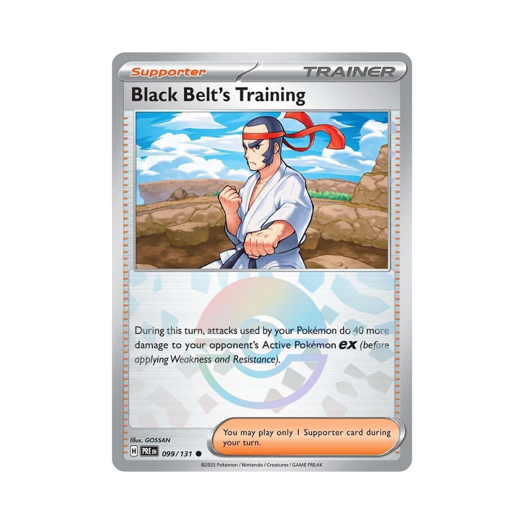 Black Belt's Training POKEBALL 099 - Prismatic Evolutions