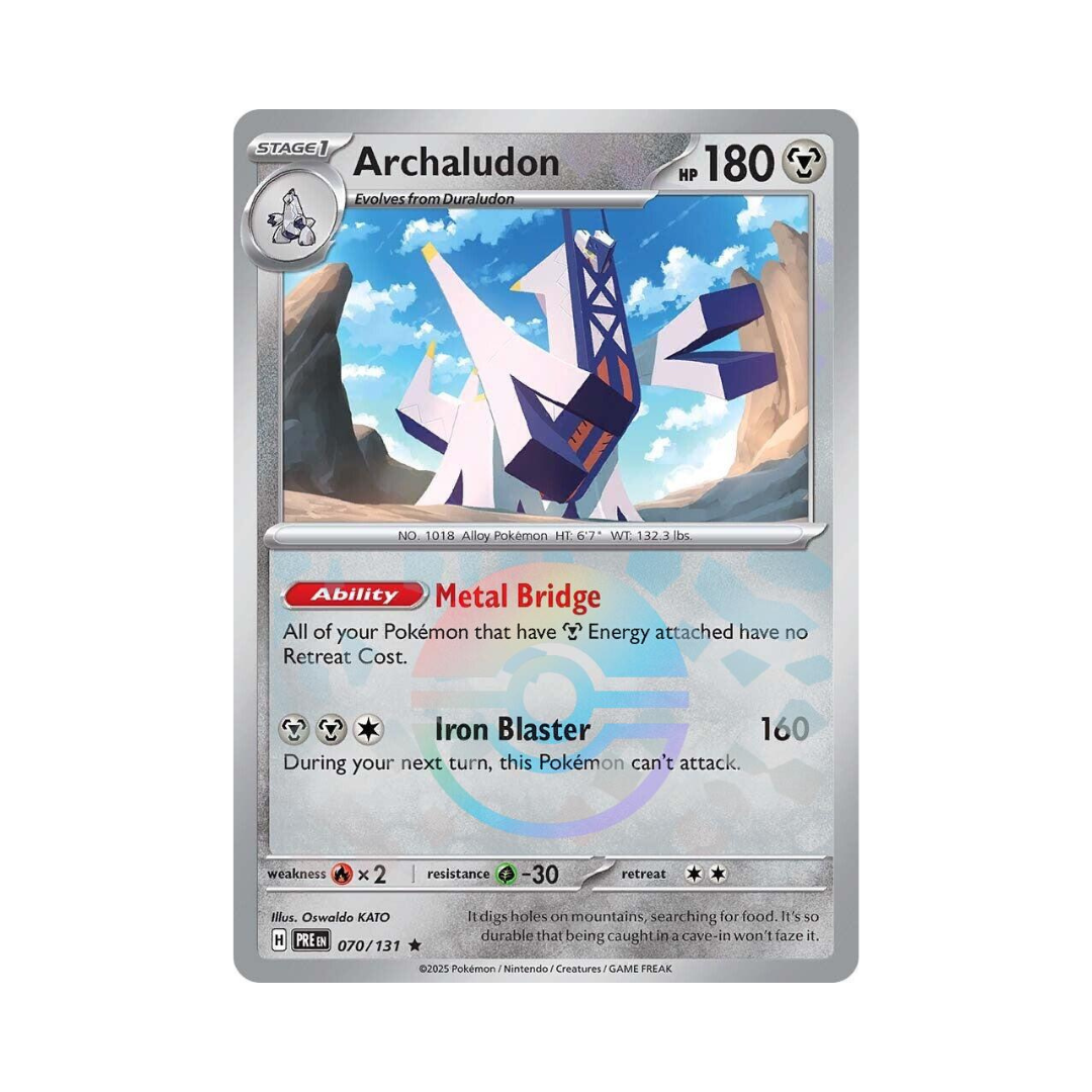 Archaludon POKEBALL 070 - Prismatic Evolutions