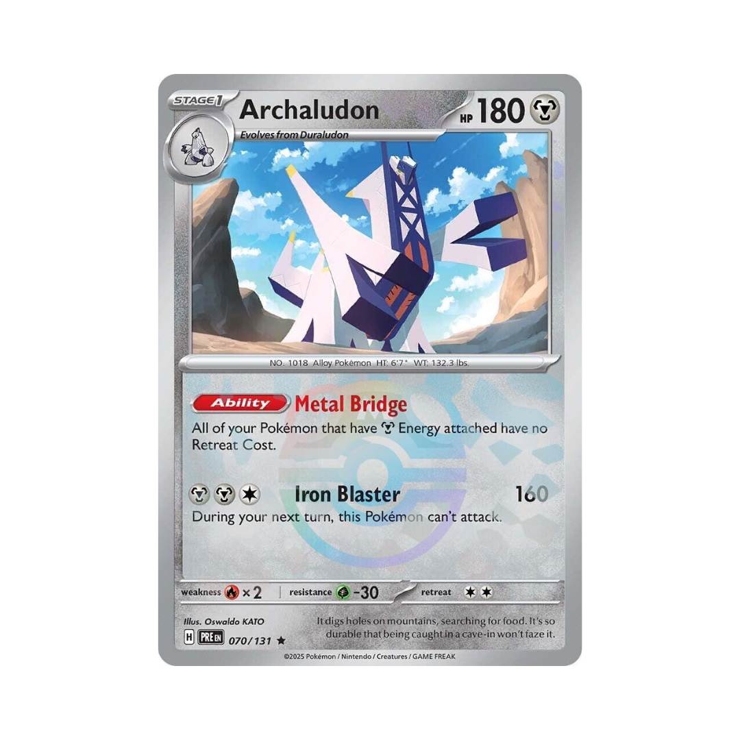 Archaludon MASTERBALL 070 - Prismatic Evolutions
