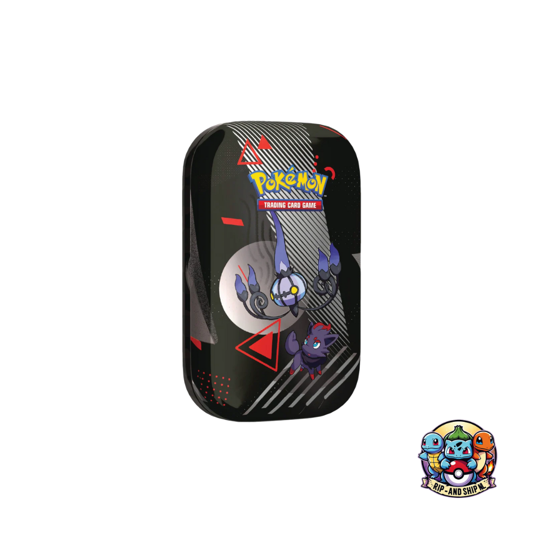 Black Bolt & White Flare Mini Tin