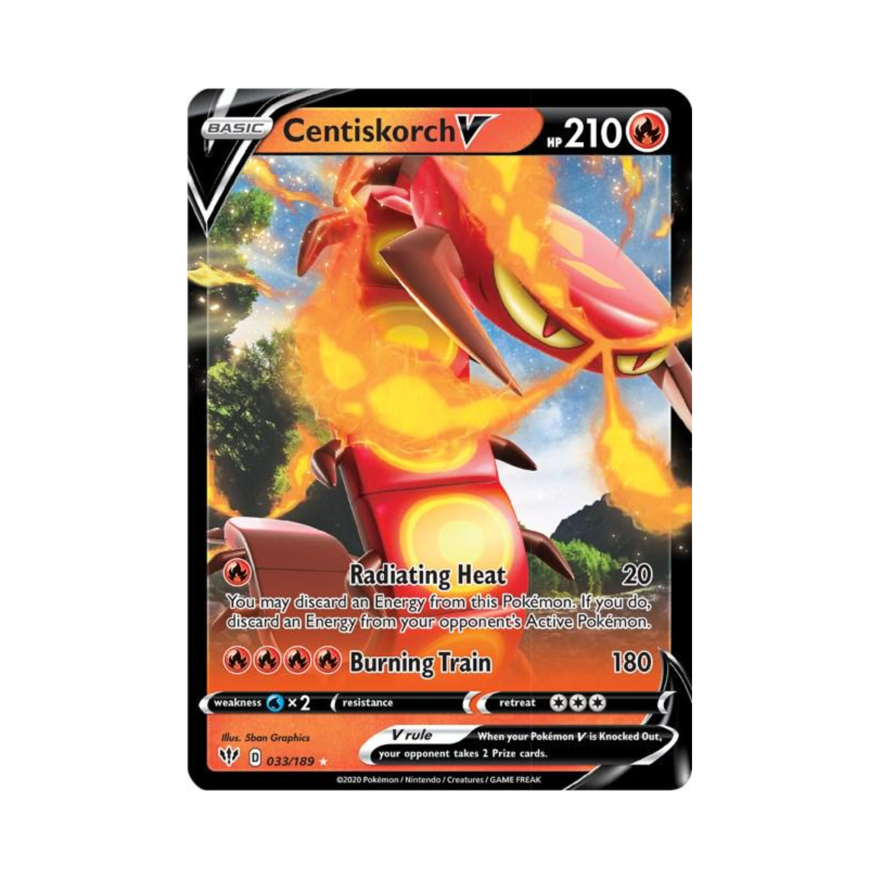 Centiskorch V 33 - Darkness Ablaze
