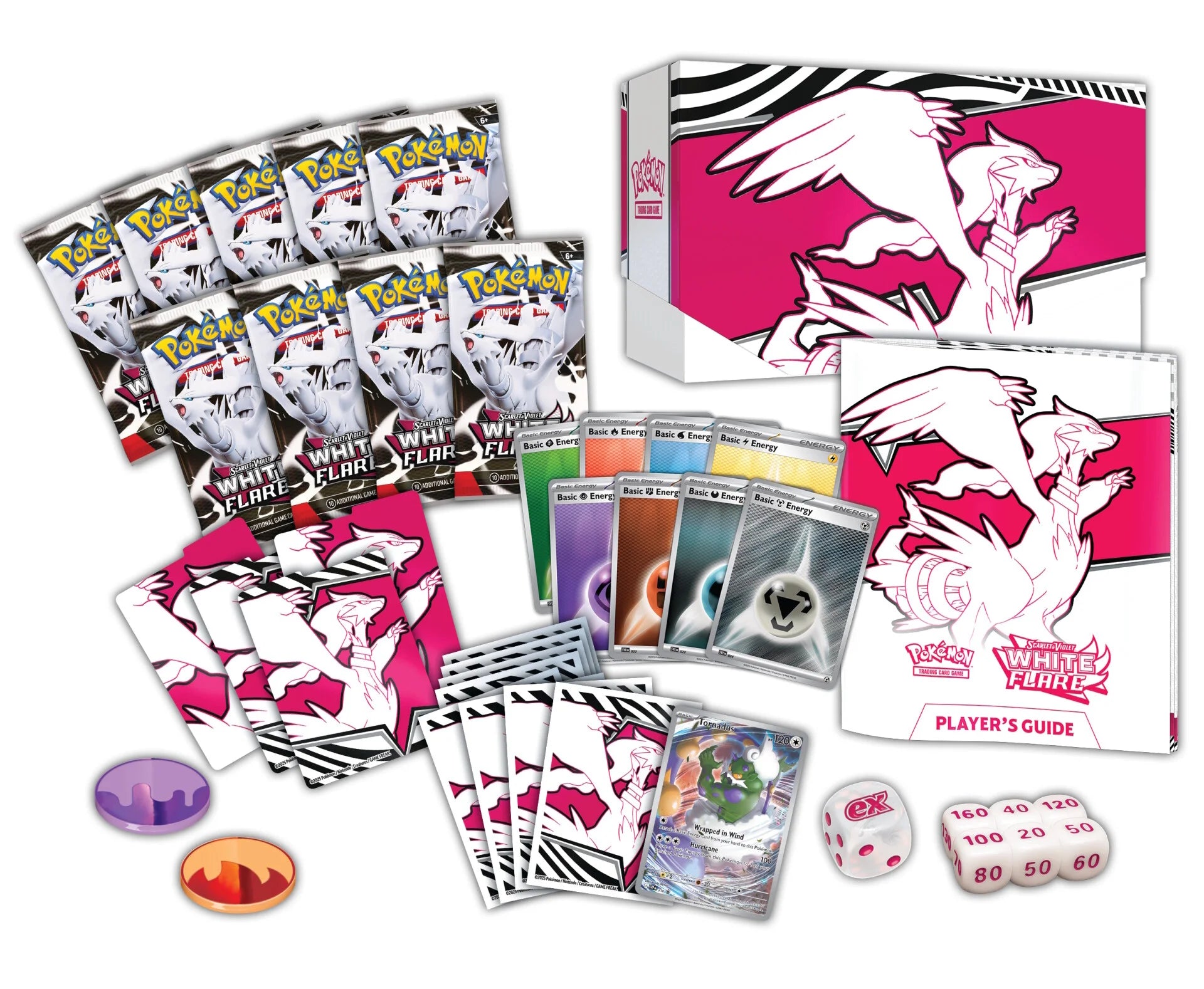 White Flare Elite Trainer Box